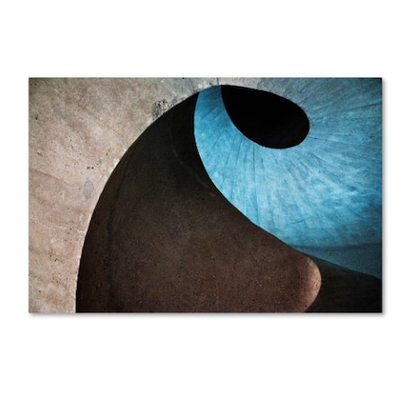 Linda Wride 'Concrete Wave' Canvas Art,22x32